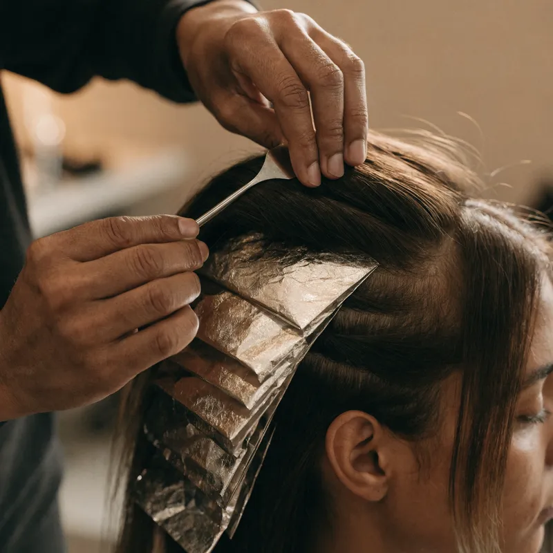 Coloração de cabelo